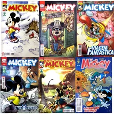 Kit 6 Revistinhas Gibis Quadrinhos Mickey Mouse Disney 05