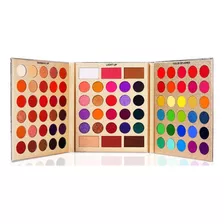 Paleta De Sombras Con Iluminador Romantic - g a $3