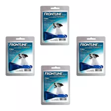 Kit Combo C/ 04 Unid Frontline Topspot Cães 1 A 10 Kg