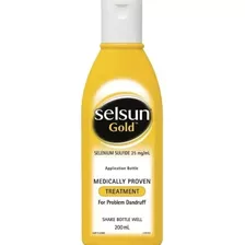 Shampoo Selsun Oro Con Sulfuro De Selenio 2.5% 