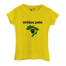 Camiseta Camisa Unidos Pelo Brasil - Eleições Pt Psl Desfile