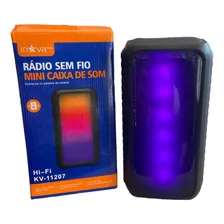 Mini Caixa De Som / Rádio Sem Fio