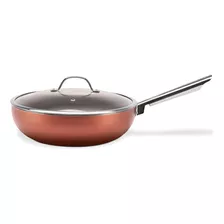 Wok Con Tapa - Curry - Brinox Copper