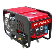 Generador Portátil Miyawa 12 Kva 9520w Trifásico Con Tecnología Avr 380v