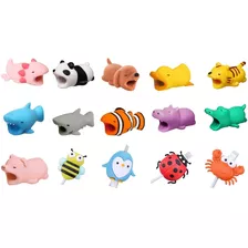 Protector De Cable Usb Animal Para iPhone Y Android Pandutek