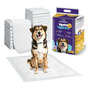 Tapete Higiênico Pet Nexmidiopet L 60x60cm 50un Cachorros Branco