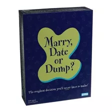 Milton Bradley Marry, Date O Dump Juego