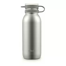 Ello Damen Botella De Agua De Acero Inoxidable Aislada Gris