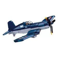 Sluban Vought F4u Corsair - Juguetes Educativos De Construc.