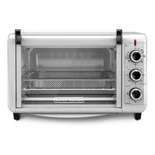  Horno Tostador Freidor Con Aire 1500w 5 Func Black+decker Color Acero Inoxidable