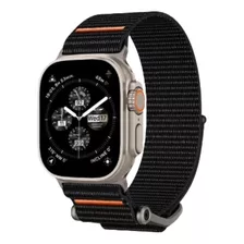 Correa Spigen Apple Watch 44/45/49mm. Nylon Y Acero