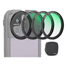 Neewer Kit Filtros De Lente Magnetico De 52mm Para Celulares