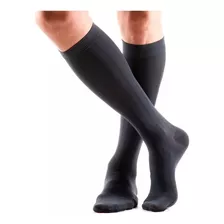 Meia Compressiva 15-20 For Men Classic Panturrilha 3/4 Preto