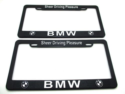 Portaplacas Para Bmw Color 1 Par Juego Foto 5