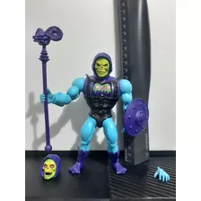 Boneco Motu Origins Esqueleto Battle Damaged He-man