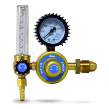 Regulador Re Pressao Com Fluxometro Para Argonio