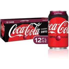 Coca Cola Cherry Zero Sugar 12 Pack 355ml