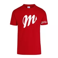 Playeras Diablos Rojos De Mexico Beis Casual Moda Oferta