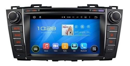 Estereo Dvd Gps Mazda 5 2012-2015 Bluetooth Touch Usb Radio Foto 3