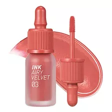 Labial Magico Peripera Ink Airy Velvet Lip Tint, Labio Líqui