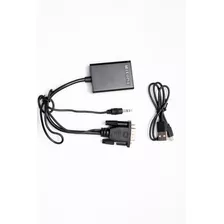 Adaptador Cabo Conversor Vga Macho Para Hdmi Fêmea 1080p