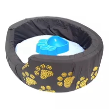 Cama Para Perros, Mediana Con Forro Lavable, Cama Mascota