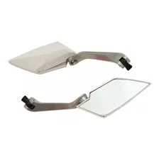 Retrovisor Esportivo Tipo Koso Branco Wolf Burgman 125 08-21