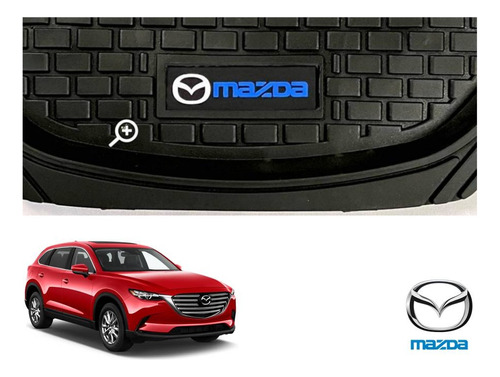 Tapetes 3d Logo Mazda + Cubre Volante Cx-9 2014 A 2022 2023 Foto 7