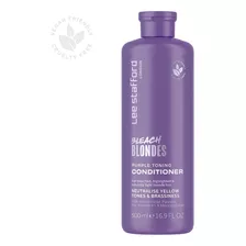 Acondicionador Tonalizante Rubio Morado Lee Stafford 500 Ml