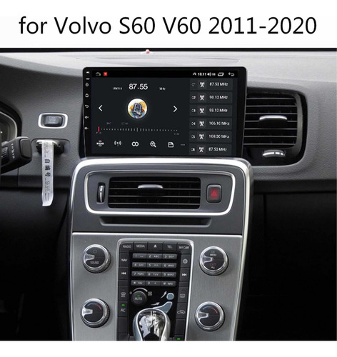 Radio Android Carplay Volvo S60 Foto 2