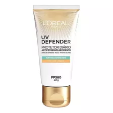 Loreal Uv Defender Antioleosidade Fps60 Média Protetor Solar