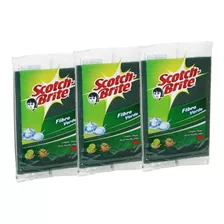 24 Fibras Scotch Brite Chica Para Lavar Trastes Tinas Botes