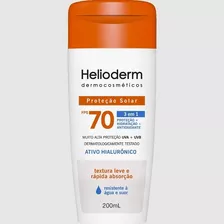 Protetor Solar Helioderm Suncare Fps70 200gr