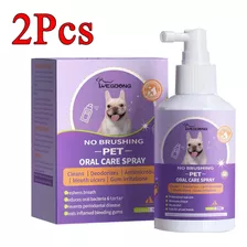 Spray Limpiador De Dientes Para Perros Y Gatos, Boca De Masc