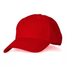 Gorras Rojas Acrílicas Para Bordar (tienda Fisica)