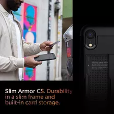 Spigen Slim Armor Cs - Funda Para iPhone XR (2018), Color Ne