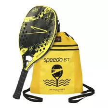 Raquete Beach Tennis 12k Yellow Power + Beach Bag