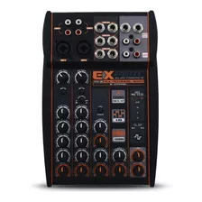 Micrófono Mesa Som Expert Mx-2 De 8 Canales, 12 V, Rca, Estéreo Top