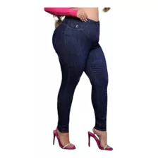 Calça Plus Size Miller Jeans Escura