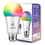 Lâmpada Inteligente Ekaza Ekhm-t609 Rgb A60 9w+3rgb Smart Alexa E Google Home 127/220v Multicolor