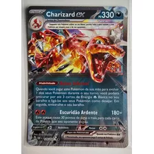 Carta Pokemon Charizard Ex 125/197 Obsidiana Em Chamas 