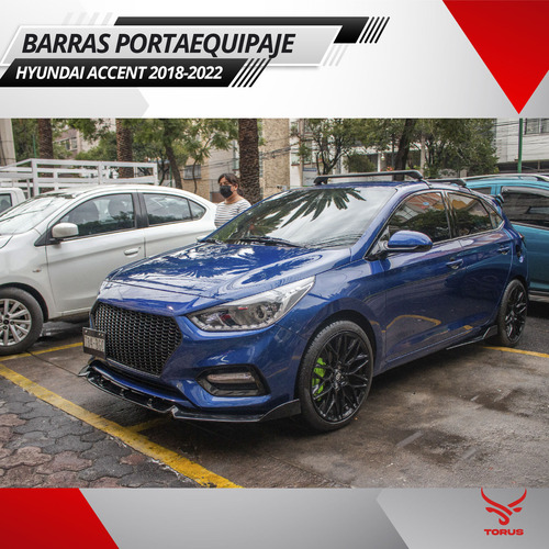 Barras Portaequipaje Para Accent Hyundai 2018 2019 2020 2021 Foto 7