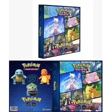 Album Pasta Fichário Pokémon - Pokémon Go + 10 Folhs