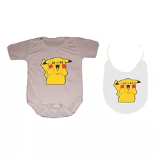 Set Para Bebés Conjunto Pikachu