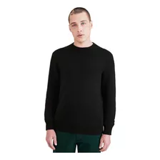Sweater Hombre Crafted Crewneck Regular Fit Negro Dockers