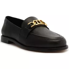 Loafer Arezzo Couro A127750001 Original