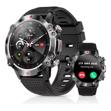 Axidun Smartwatch Hombre,reloj Inteligente Militar Táctico D