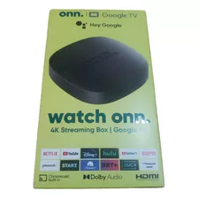 Dispositivo 4k Streaming Box Watch Onn Hdmi 