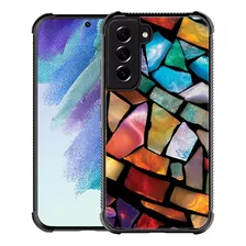 Funda Mosaicos Colores Para Samsung Galaxy S21 Ultra