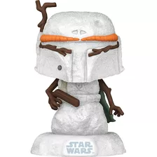 Muñeco De Nieve Funko Pop Boba Fett #558 Holiday Christmas - Star Wars